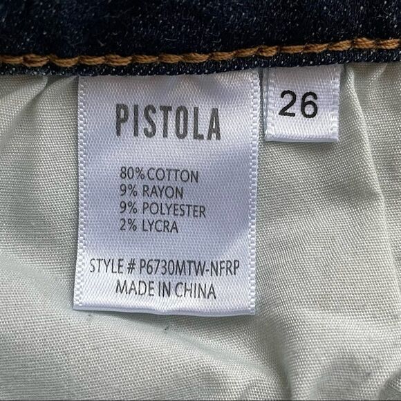 Pistola Distressed Skinny Jeans - Size: 26 - Picture 5 of 8